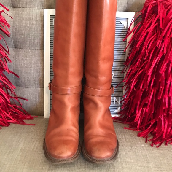 Celine Brown Leather boots - Picture 3 of 11